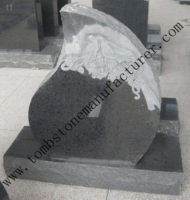 special carving headstone6